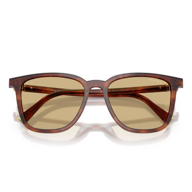 Miu Miu Occhiali da Sole MUB03S 26E10R Tabacco Striato/Giallo Donna 4