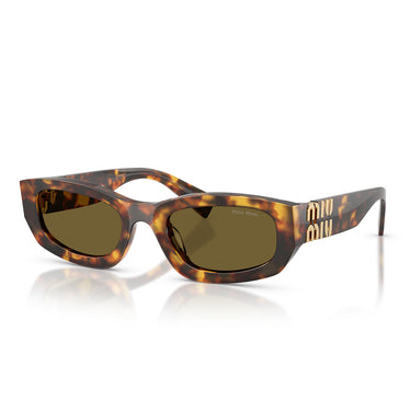Miu Miu Sonnenbrille MUB04S 14L09Z Braun Honig/Dunkelbraun Damen 1
