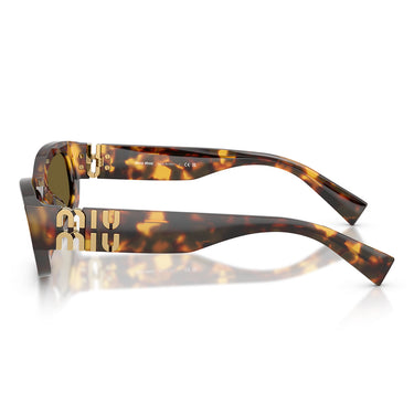 Miu Miu Sonnenbrille MUB04S 14L09Z Braun Honig/Dunkelbraun Damen 2