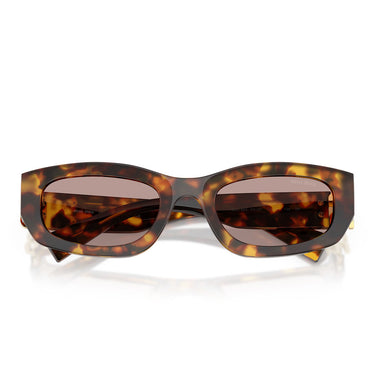 Miu Miu Occhiali da Sole MUB04S 14L20I Marrone MieleViola Chiaro Marrone Donna 5