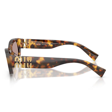 Miu Miu Occhiali da Sole MUB04S 14L20I Marrone MieleViola Chiaro Marrone Donna 2