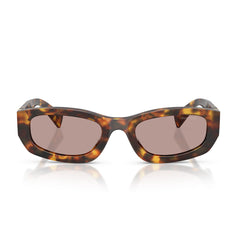 Miu Miu Occhiali da Sole MUB04S 14L20I Marrone MieleViola Chiaro Marrone Donna 