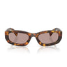 Miu Miu Occhiali da Sole MUB04S 14L20I Marrone MieleViola Chiaro Marrone Donna 