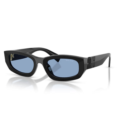 Miu Miu Lunettes de Soleil MUB04S 16K30U Noir/Bleu Femme 1