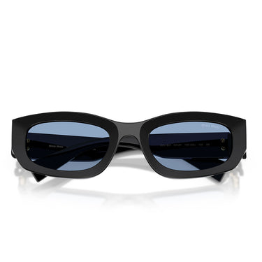 Miu Miu Lunettes de Soleil MUB04S 16K30U Noir/Bleu Femme 4