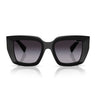 Miu Miu Sonnenbrille MUB05S 16K90A Schwarz Grau Verlauf Damen