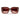 Miu Miu Occhiali da Sole MUB05S 26E50U Tabacco Striato Rosso Sfumato Donna 5