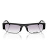 Miu Miu Sonnenbrille MUB07S 16K04O Schwarz Grau Verlauf Transparent Damen