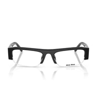 Miu Miu Occhiali da Sole MUB07S 16K08N Nero Trasparente con Filtro Luce Blu Donna