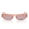 Miu Miu Occhiali da Sole MUB07S 20I60V Rosa Opalino/Rosa Donna