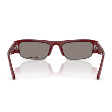 Miu Miu Okulary Przeciwsłoneczne MUB07S 21I80Q Borgogna Opalino/Grigio Scuro Damskie 3