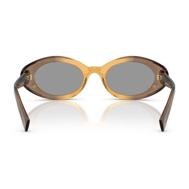 Miu Miu Occhiali da Sole MUB09S 24M50Q Beige/Grigio Donna 3