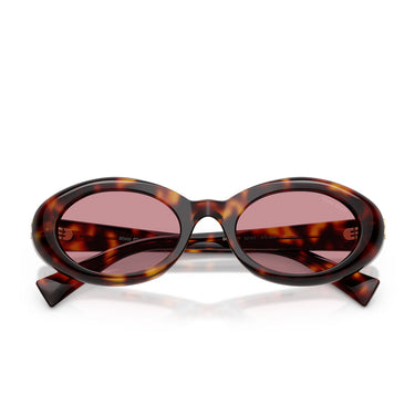 Miu Miu Occhiali da Sole MUB09S 27L50Y Marrone Rosa Donna 5
