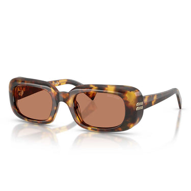 Miu Miu Occhiali da Sole MUB13S 14L90Q Marrone Miele/Marrone Donna 1
