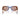Miu Miu Occhiali da Sole MUB13S 22R20I Marrone Opalino Blu Viola Chiaro Marrone Donna 4