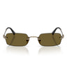 Miu Miu Okulary Przeciwsłoneczne MUB50S 26C09Z Złoto/Ciemny Brąz Damskie