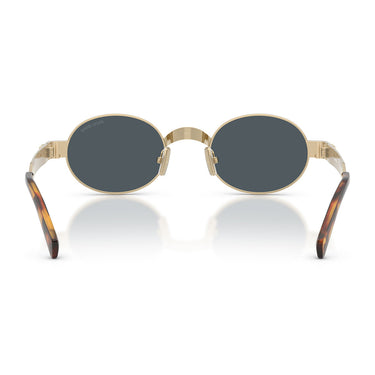 Miu Miu Occhiali da Sole MUB51S ZVN70B Oro Pallido/Grigio Scuro Donna