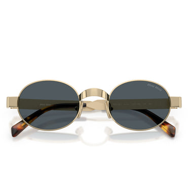 Miu Miu Occhiali da Sole MUB51S ZVN70B Oro Pallido/Grigio Scuro Donna