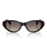 Miu Miu Occhiali da Sole MUC03SU 1AB30S Nero Grigio Sfumato Donna 