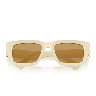 Miu Miu Occhiali da Sole MUC04S 21D10Y Lattiginoso Marrone Donna 5 