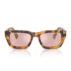 Miu Miu Occhiali da Sole MUC04S 24Q91C Marrone Rosa Specchiato Oro Donna 