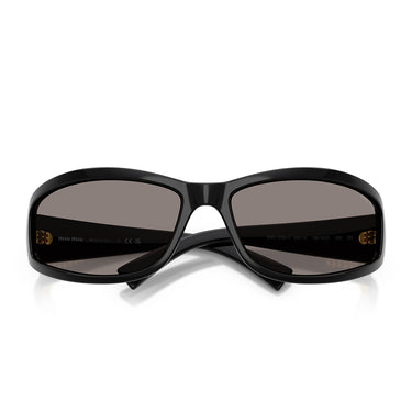 Miu Miu Occhiali da Sole MUC06SU 16K80Q Nero Grigio Scuro Donna 5