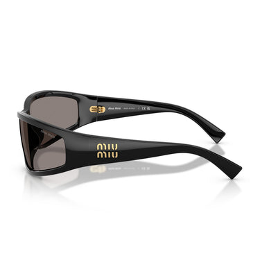 Miu Miu Occhiali da Sole MUC06SU 16K80Q Nero Grigio Scuro Donna 3