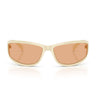 Miu Miu Occhiali da Sole MUC06SU 21D90X Lattiginoso Albicocca Donna  