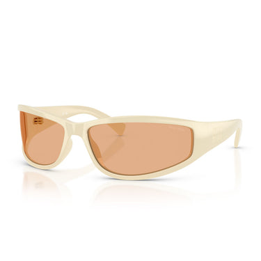 Miu Miu Occhiali da Sole MUC06SU 21D90X Lattiginoso Albicocca Donna  2