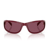 Miu Miu Occhiali da Sole MUC06SU 24N30Y Bordeaux Violetto Scuro Donna 