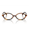 Miu Miu Occhiali da Vista MU01XV 19P1O1 Marrone Chiaro Trasparente Donna