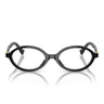 Miu Miu Occhiali da Vista MU01XV 1AB1O1 Nero/Trasparente Donna