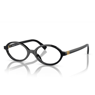 Miu Miu Occhiali da Vista MU01XV 1AB1O1 Nero/Trasparente Donna 2