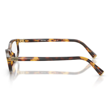 Miu Miu Occhiali da Vista MU01ZV 14L1O1 Marrone Miele/Trasparente Donna 2