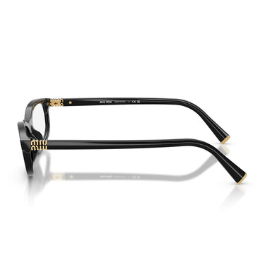 Miu Miu Occhiali da Vista MU01ZV 16K1O1 Nero/Trasparente Donna 2