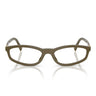 Miu Miu Occhiali da Vista MU01ZV 25L1O1 Palude/Trasparente Donna