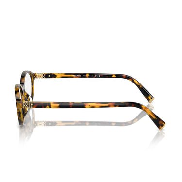 Miu Miu Occhiali da Vista MU09XV VAU1O1 Marrone Miele/Trasparente Donna 3