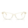 Miu Miu Occhiali da Vista MU09ZV 12X1O1 Champagne Trasparente Trasparente Donna