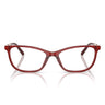 Miu Miu Occhiali da Vista MU09ZV 28Q1O1 Bordeaux/Trasparente Donna