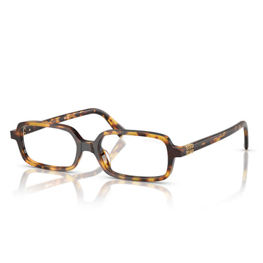 Miu Miu Prescription Glasses MU11Z 14L08N Havana/Transparent Women 2