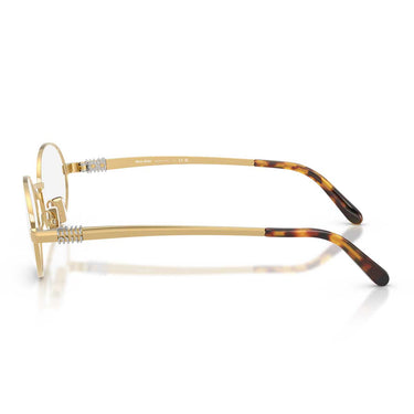 Miu Miu Occhiali da Vista MU50ZV 5AK1O1 Oro/Trasparente Donna 2