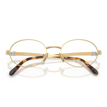 Miu Miu Occhiali da Vista MU50ZV 5AK1O1 Oro/Trasparente Donna 4