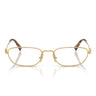 Miu Miu Occhiali da Vista MU52ZV 5AK1O1 Oro/Trasparente Donna