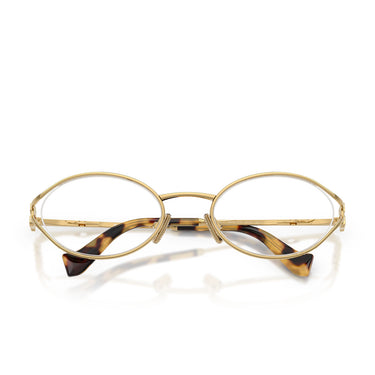 Miu Miu Occhiali da Vista MU53ZV 5AK1O1 Oro/Trasparente Donna