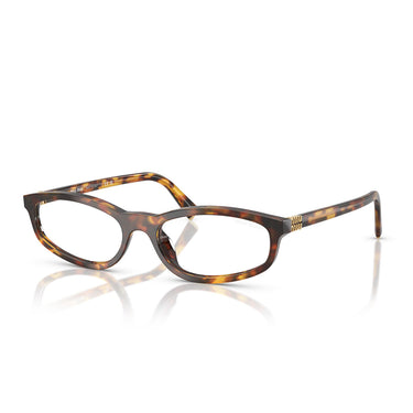 Miu Miu Eyeglasses MUA06S 14L08N Brown/Transparent Women