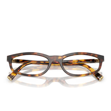 Miu Miu Eyeglasses MUA06S 14L08N Brown/Transparent Women