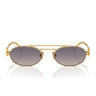 Miu Miu Sonnenbrille MU54ZS 5AK30C Gold/Grau Spiegel Damen
