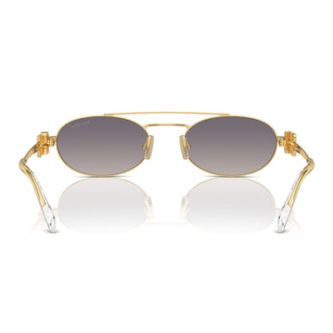 Miu Miu Occhiali da Sole MU54ZS 5AK30C Oro/Grigio Specchio Donna 4