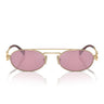 Miu Miu Sonnenbrille MU54ZS ZVN50D Gold/Rosa Damen