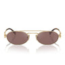 Miu Miu Sonnenbrille MU54ZS ZVN70D Gold/Braun Damen